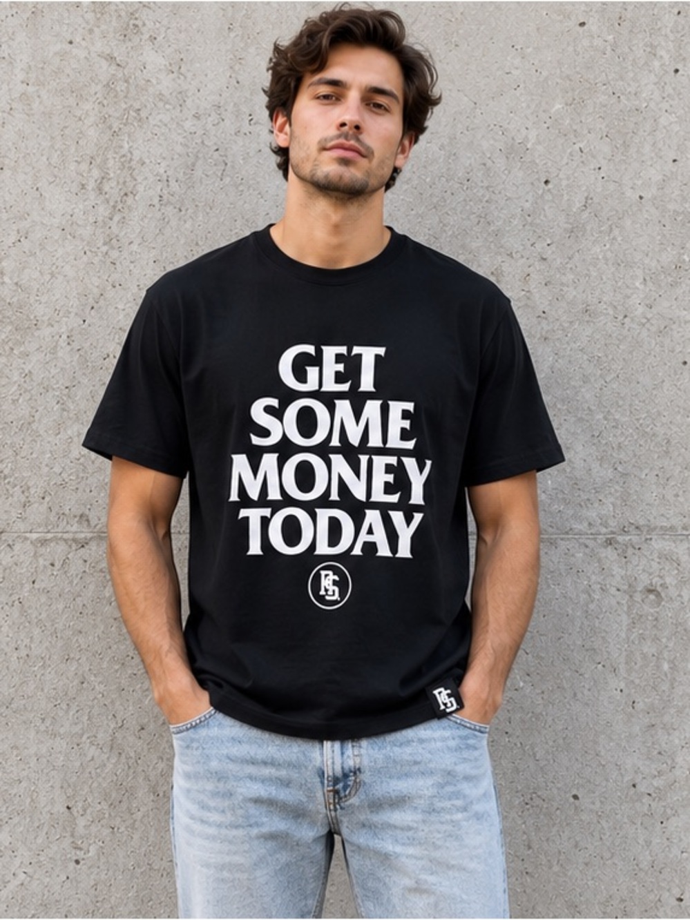 Richer Shots Apparel "Get Some Money Today" Graphic Tee